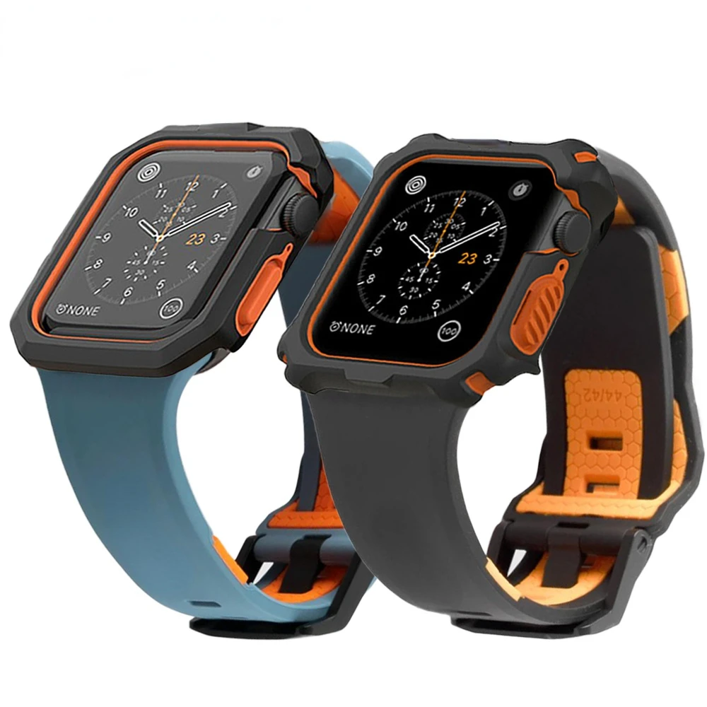 

Ремешок для часов apple watch 7 6 se 5 4 40 мм 44 мм, модный брендовый браслет для iwatch 3 5 41 45 мм 38 42 мм