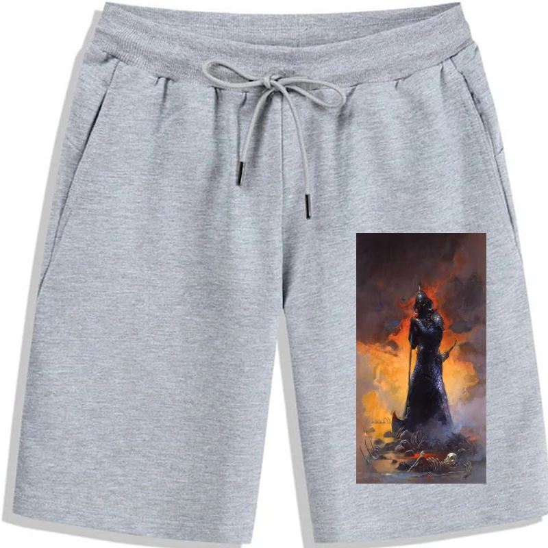 Шорты мужские летние с принтом, короткие штаны с солнечным светом, с принтом