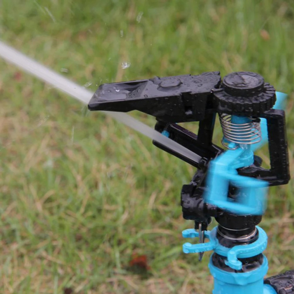 

Automatic Rotating Lawn Sprinklers With support 360 Degree Rotating Water Sprinkler 3 Arms Nozzles garden Irrigation tool