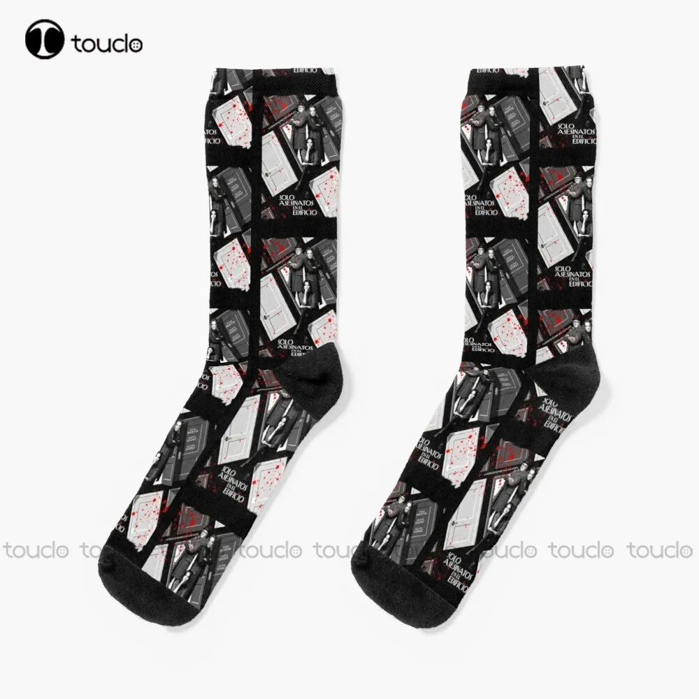 Only Murders In The Building Season 2 Socks Girls Soccer Socks Street Skateboard Socks Christmas New Year Gift Unisex Adult