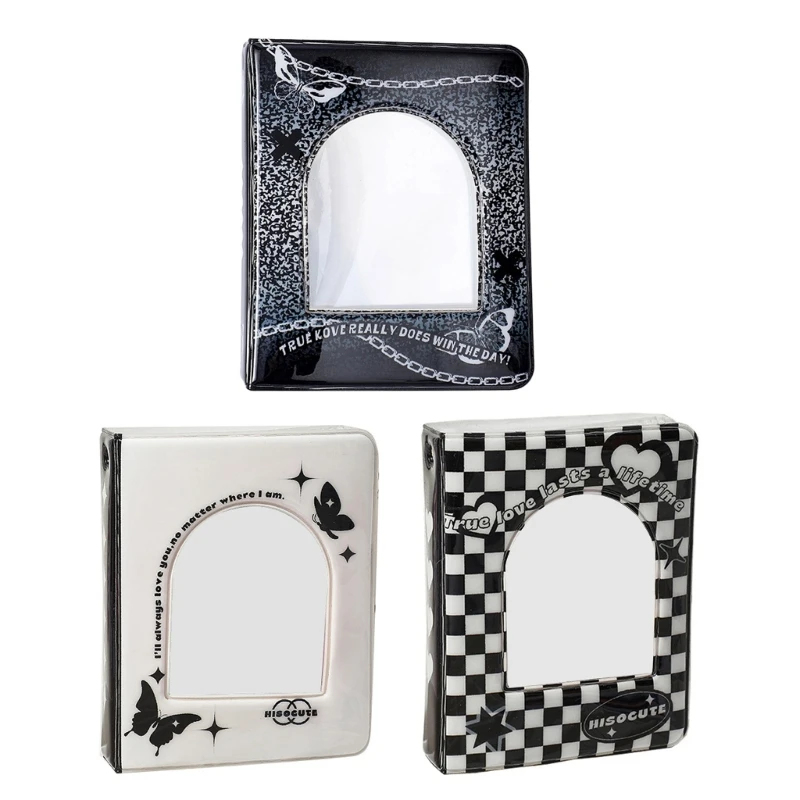 

Simple Hollow Photocard Holder Kpop Photo Card Holder Book 3 Inch Photo Album