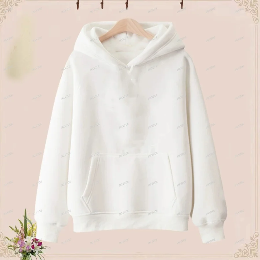 Хлопковая Толстовка Унисекс Из 100% Хлопка Повседневная Осенняя Для Подростков