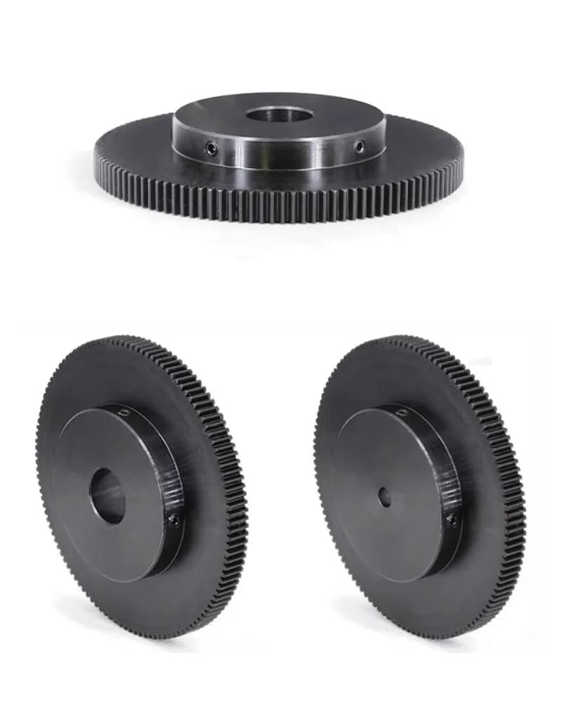 Шестерня цилиндрической шестерни 1 мод 150T Диаметр 8-30 мм 150 зубов Прямые зубья