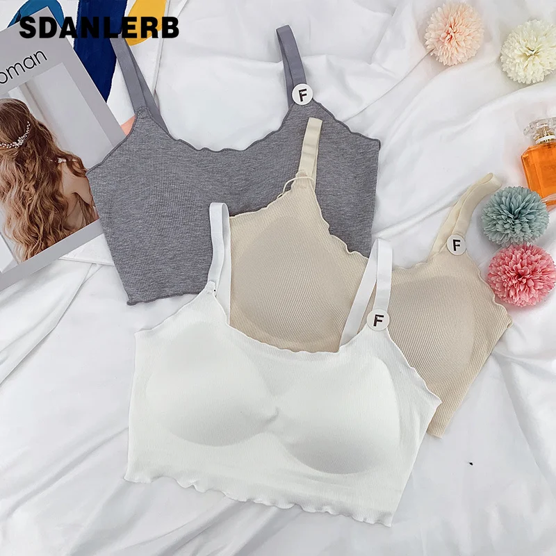 

Tube Top Beauty Back Underwear Women's Anti-Exposure Wireless Small Chest Push up Base Sling Thin Bra Summer Wrapped Chest