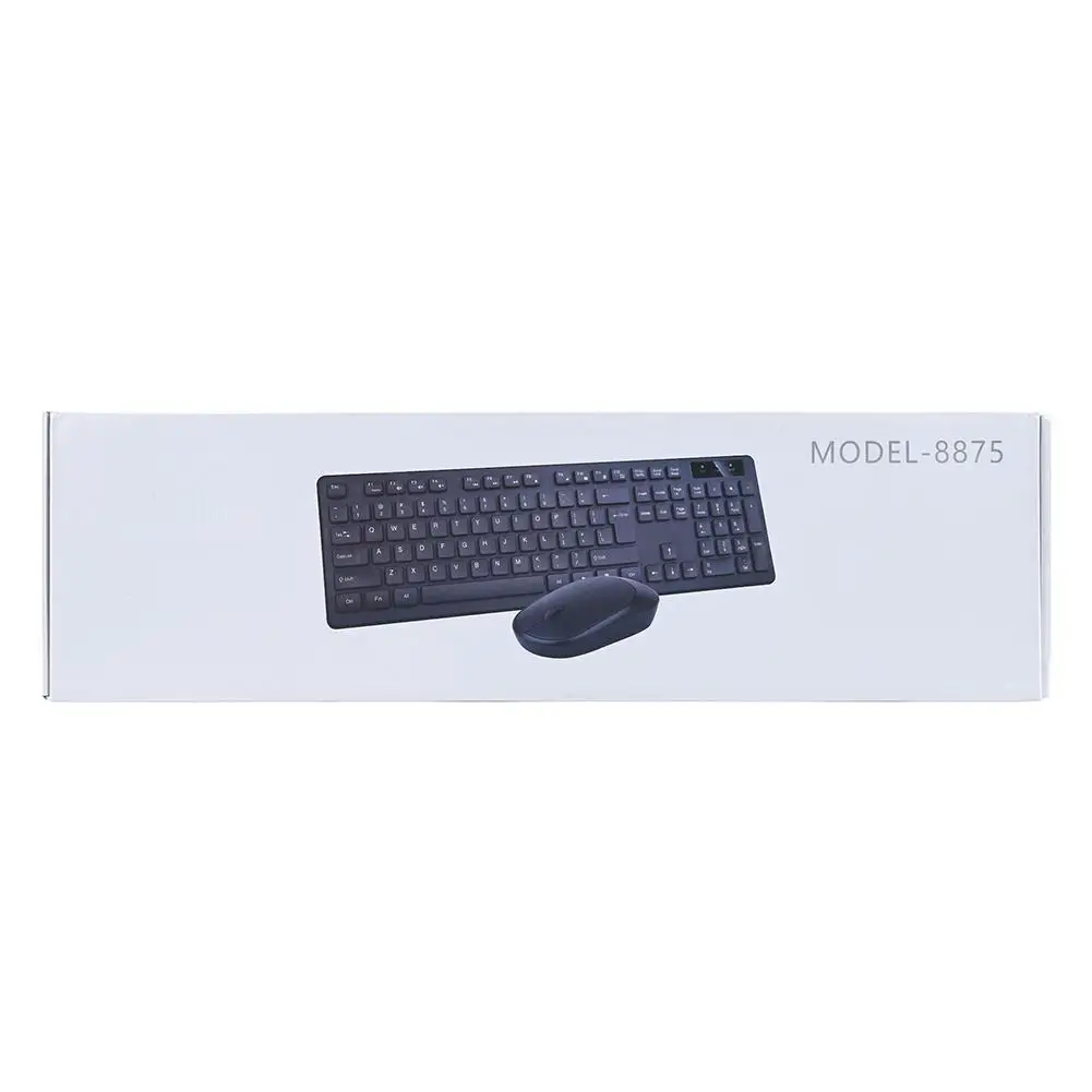 Wireless Bluetooth-compatible Keyboard Mouse Set 2.4g Plug-Play Waterproof Keyboard Mouse For Desktop Laptop Compact images - 6