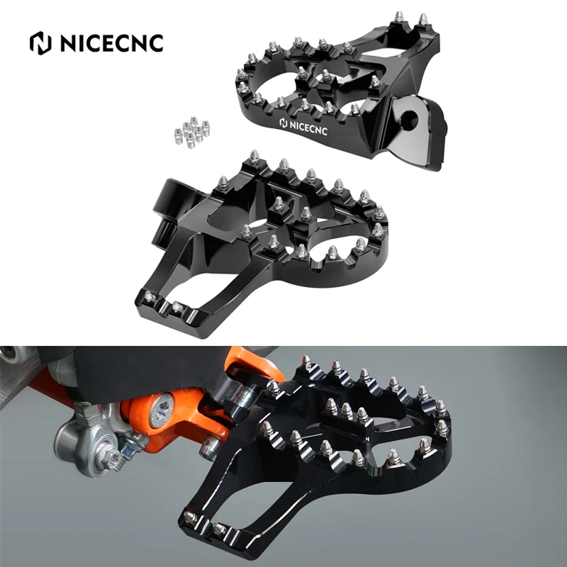 

NICECNC For Yamaha 1998-2023 YZ125 YZ250 Extender Pro Foot Pegs FootRest Footpegs Rests Pedals YZ65 2018-2023 YZ85 2002-2023