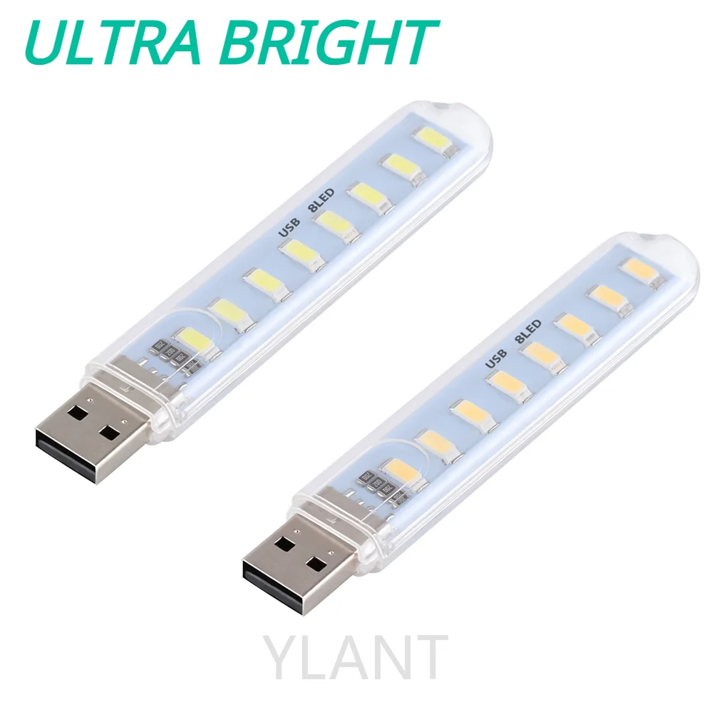 

Портативсветильник мини-лампа YLANT для чтения с USB, 5 в пост. Тока
