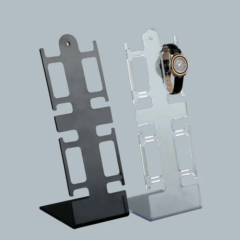 

Acrylic Watch Display Four Watches Stand Bracelet Holder Watch Display Case Watch Organizer Jewelry Stands