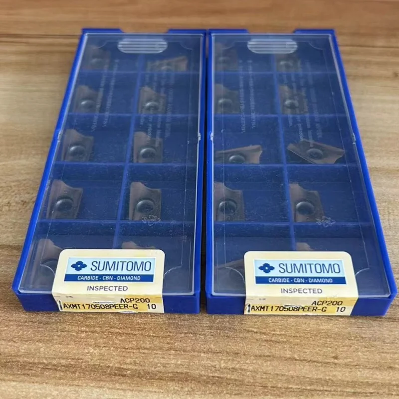 Sumitomo AXMT 170504 PEER-G ACP200 170508 170512 твердосплавные вставки для токарных инструментов 10