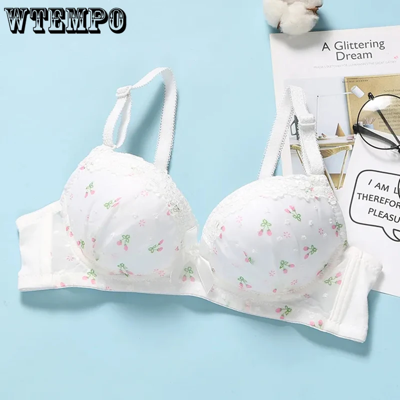 Милые бюстгальтеры сексуальное нижнее белье для девочек-подростков бюстгальтер
