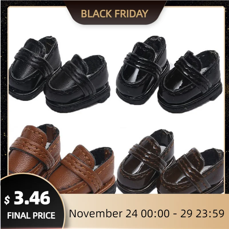 

Новая повседневная обувь ручной работы для 1/11 OB11, кожаная обувь 1/12 BJD, кукольная обувь для obitsu11GSCbody9OB11, кукольные ботинки