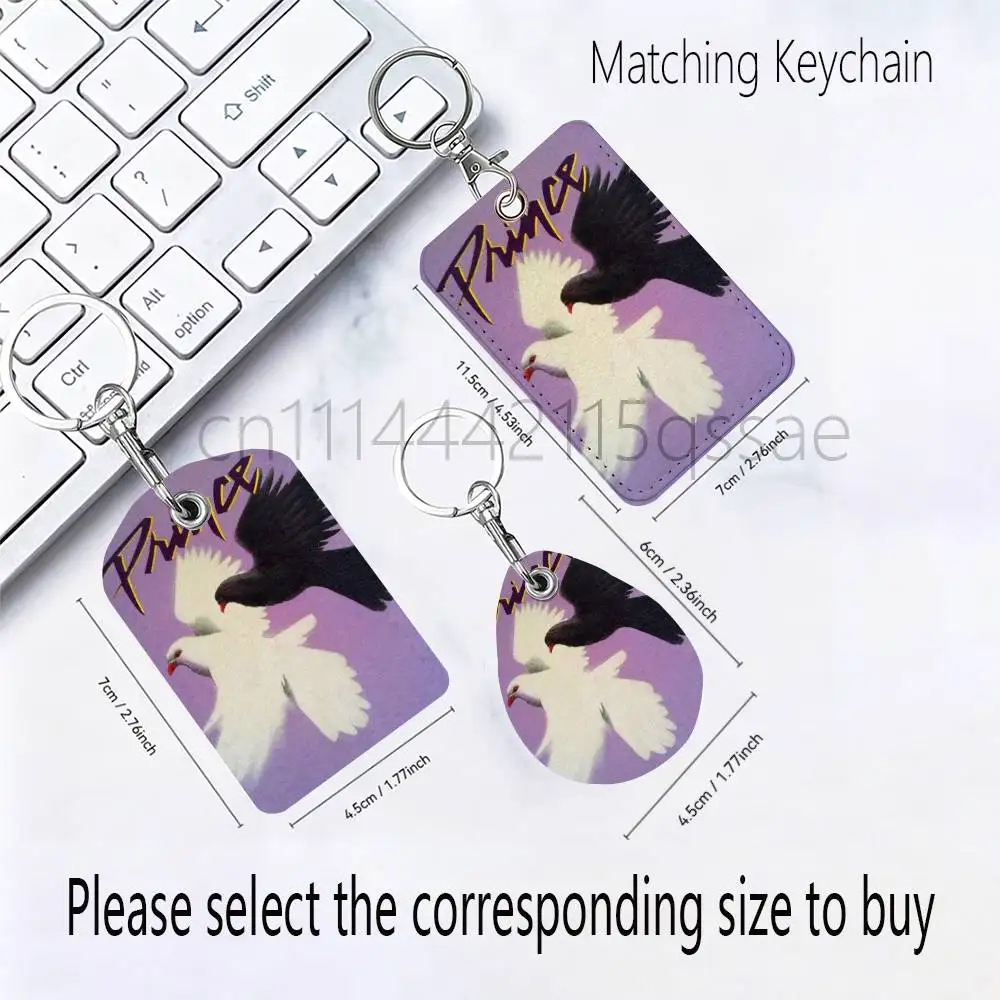 Фото Магнитный чехол-брелок P-PRINCE Purple Rain для Apple Airtags, также подходит для устройств отслеживания/локаторов собак Pandora Tag. №5