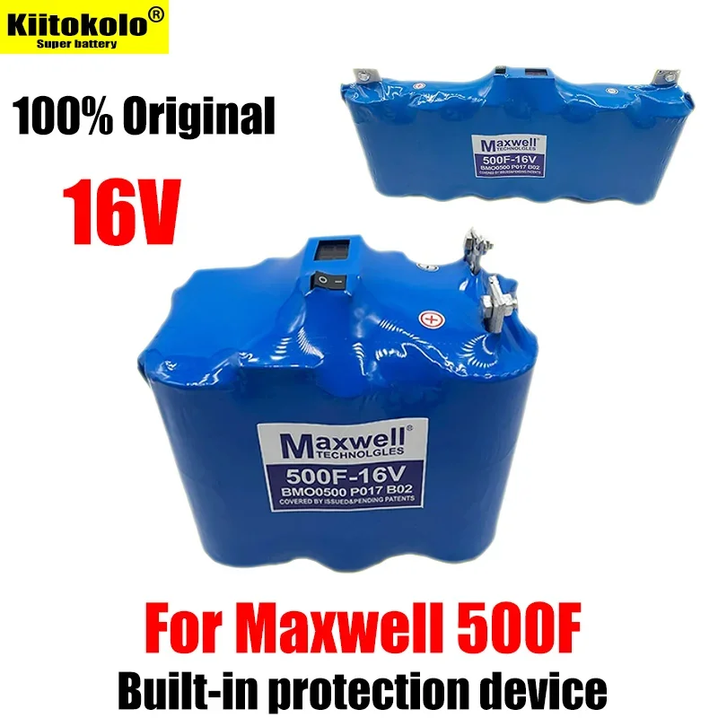 

New 16V 500F for Maxwell Super Farad Capacitor Car Rectifier 2.7V 3000F with Equalization Board Voltage Display Audio Capacitor