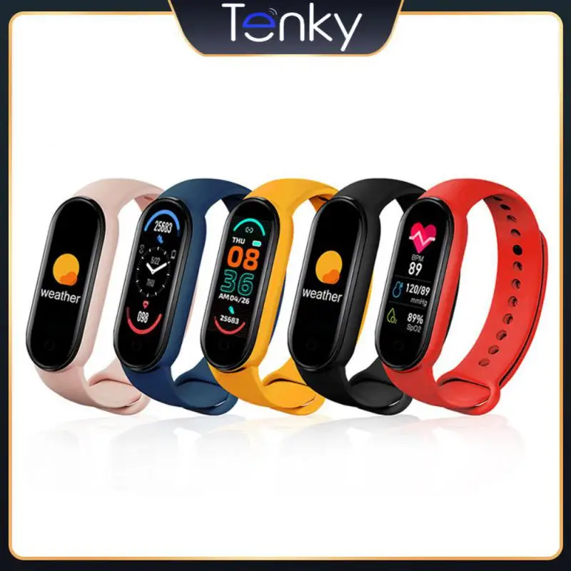 

Sleep Monitoring Smart Bracelet Color Screen Sport Bracelet Music Control Heart Rate Blood Pressure Monitor Smart Watch