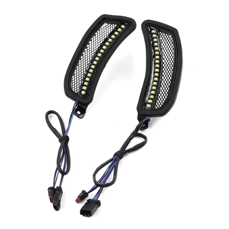 Мотоциклетная белая фара Tracer вентиляционная акцентная светодиодная лампа для