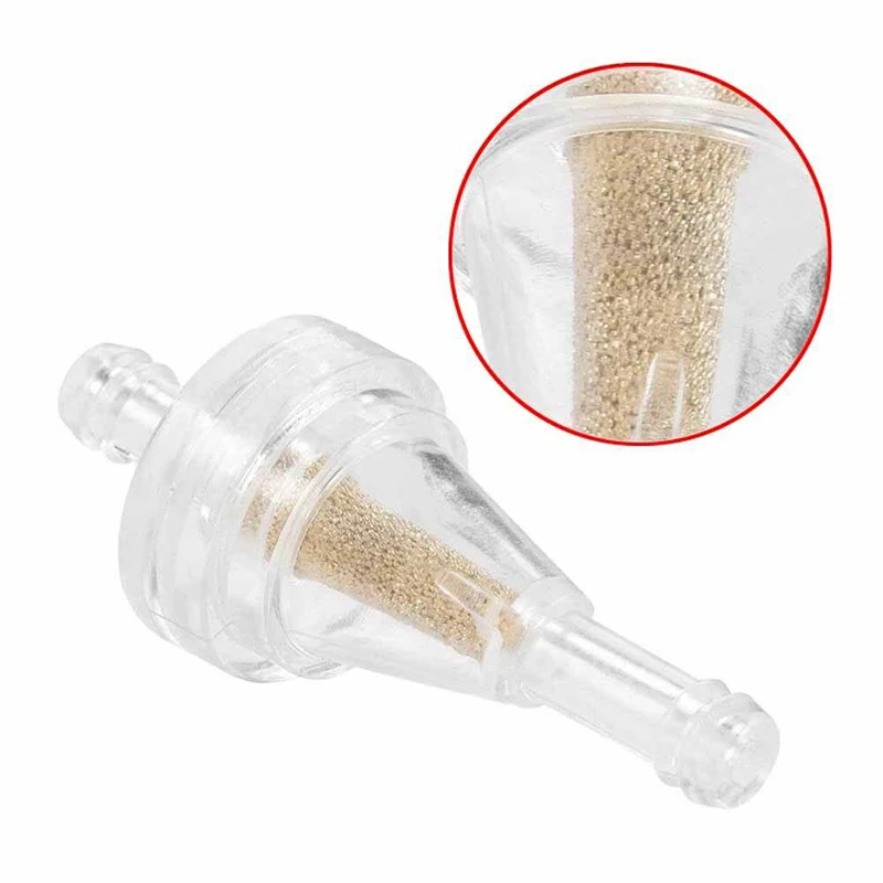 

1pc Motorcycle Copper Core Gasoline Filter Universal Petrol Inline Fuel Filter Resistance Car Fuel Filter Element Motorbike