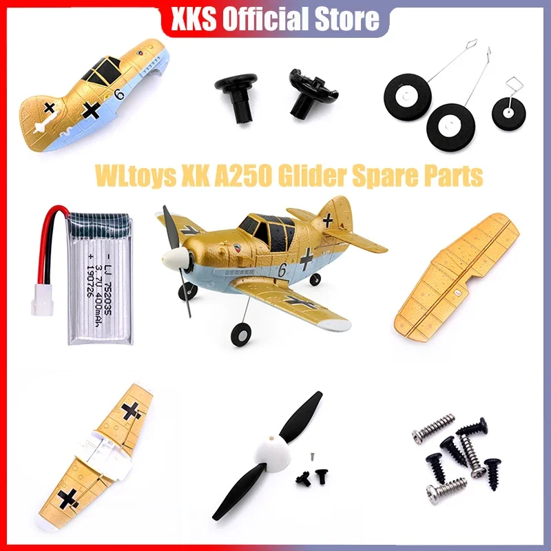 

WLtoys XK A250 Радиоуправляемый планер, запасные части, дистанционное управление