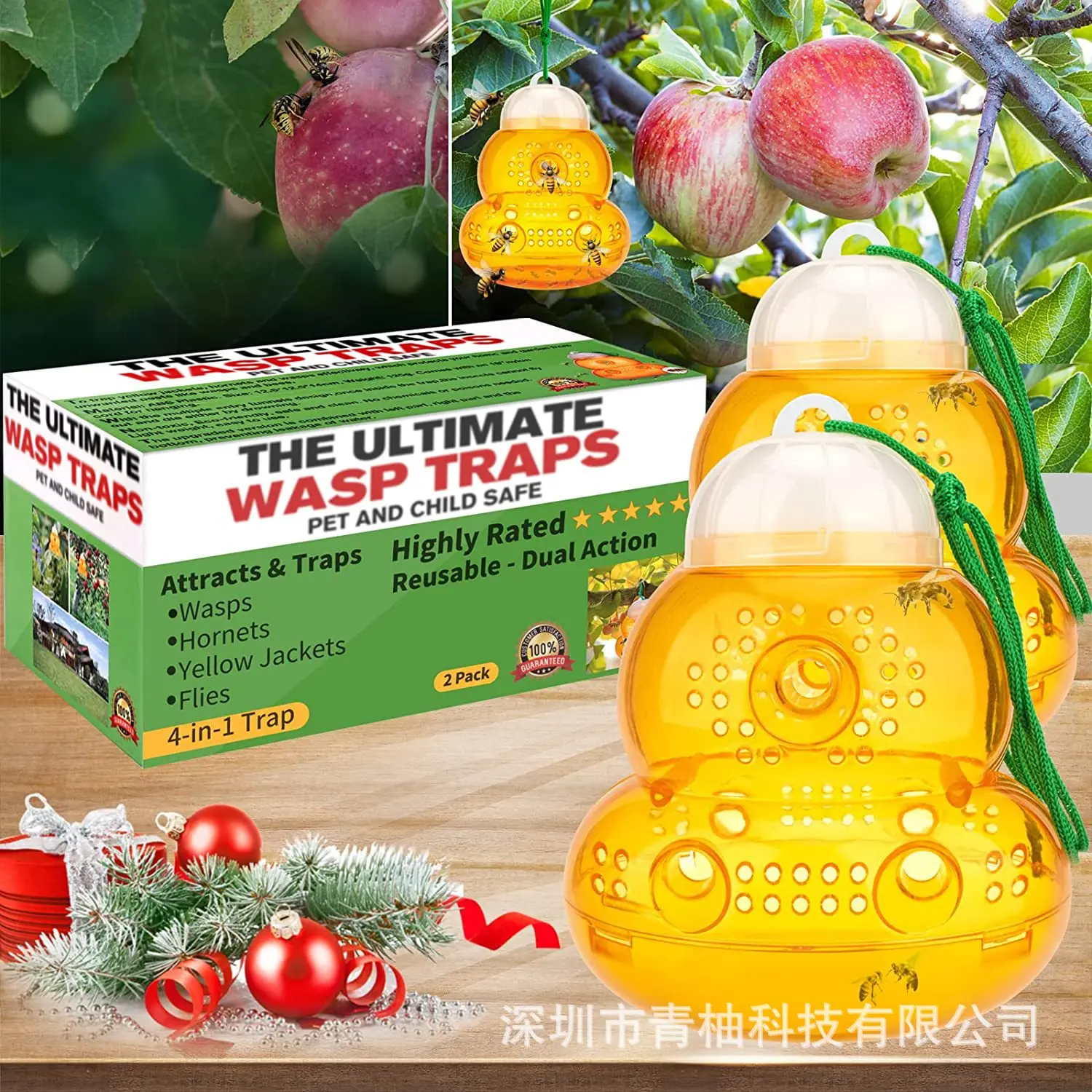 

Orchard Drosophila Trap Bee Catcher Yellow Bee Horse Bee Catcher Bee Catcher Big Gourd Bee Catcher