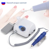 Nail Drill Machine 35000RPM Pro Manicure Machine Apparatus for Manicure Pedicure Kit Electric Nail File with Cutter Nail Tool