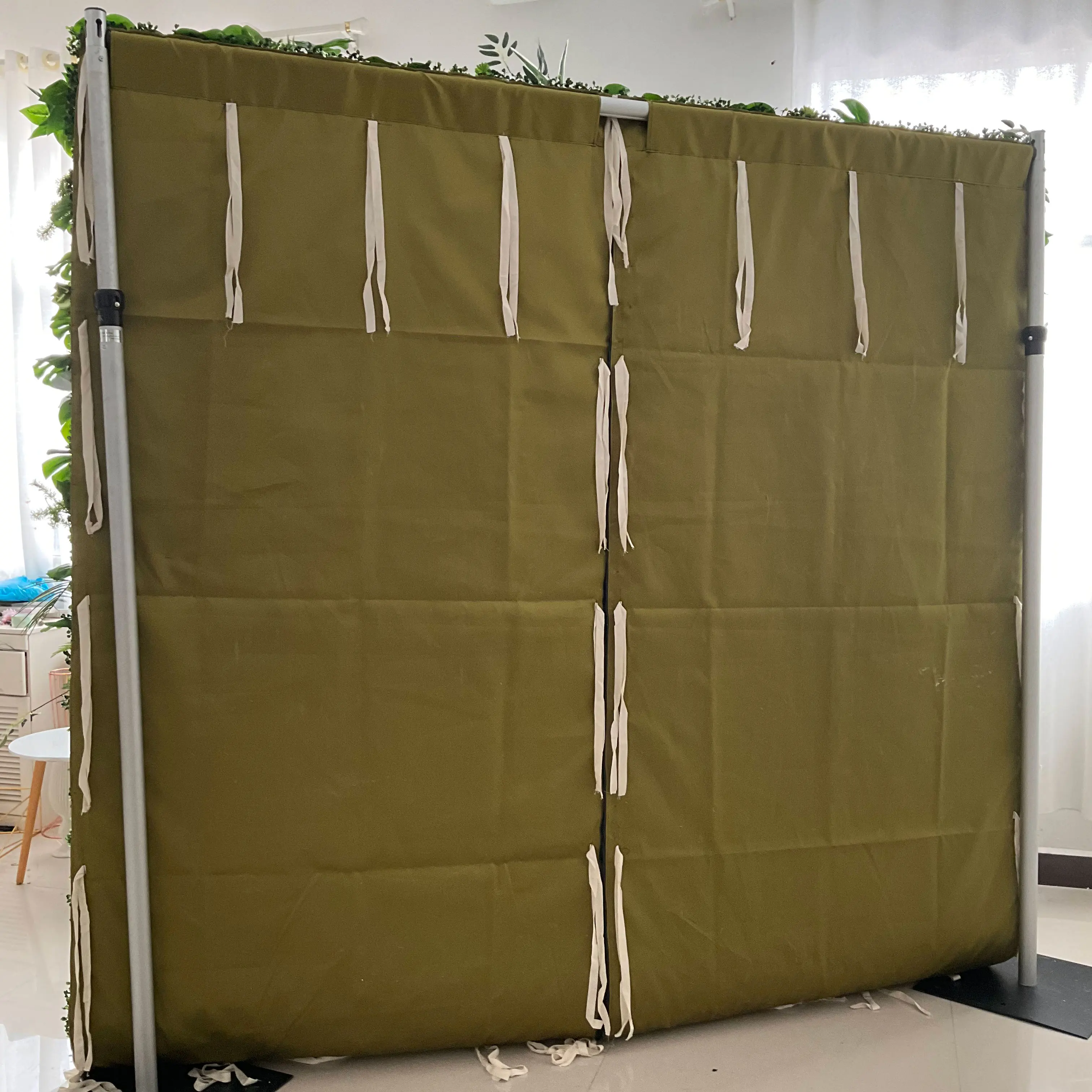 YuLiFlower новый дизайн цветочный фон 5D рулонная ткань задняя Цветочная стена с