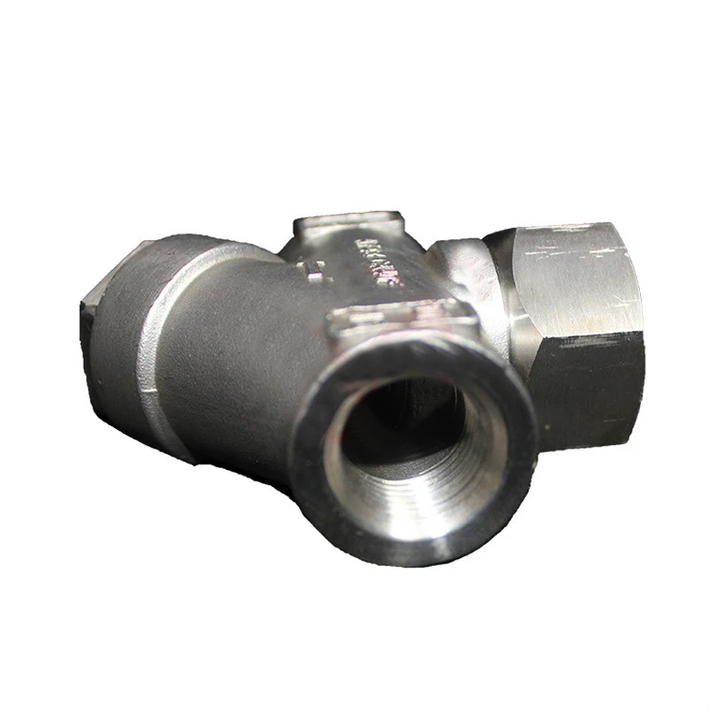 

Thermodynamic Stainless Steel Steam Valve DN15 DN20 DN25 Type Y Female Thread Disc Type Steam Trap CS19W