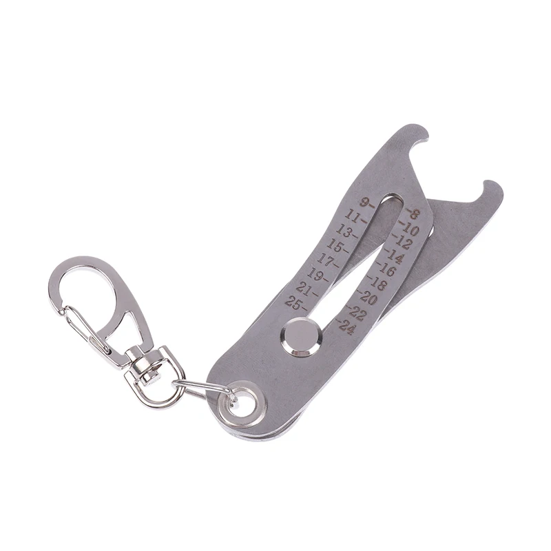 Точный брелок для проверки размера резьбы портативный штангенциркуль