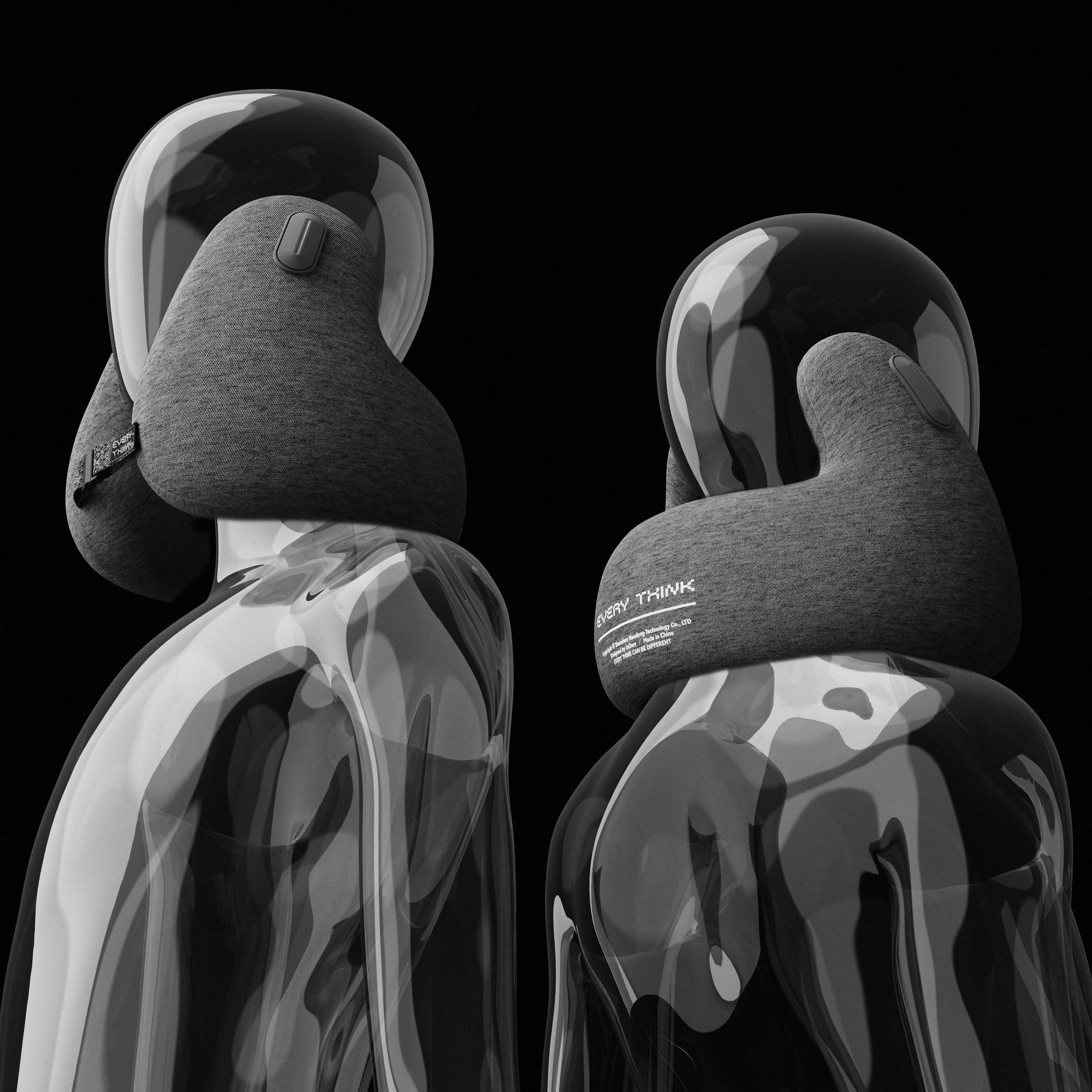 

1 шт., Автомобильная подушка из пены с эффектом памяти