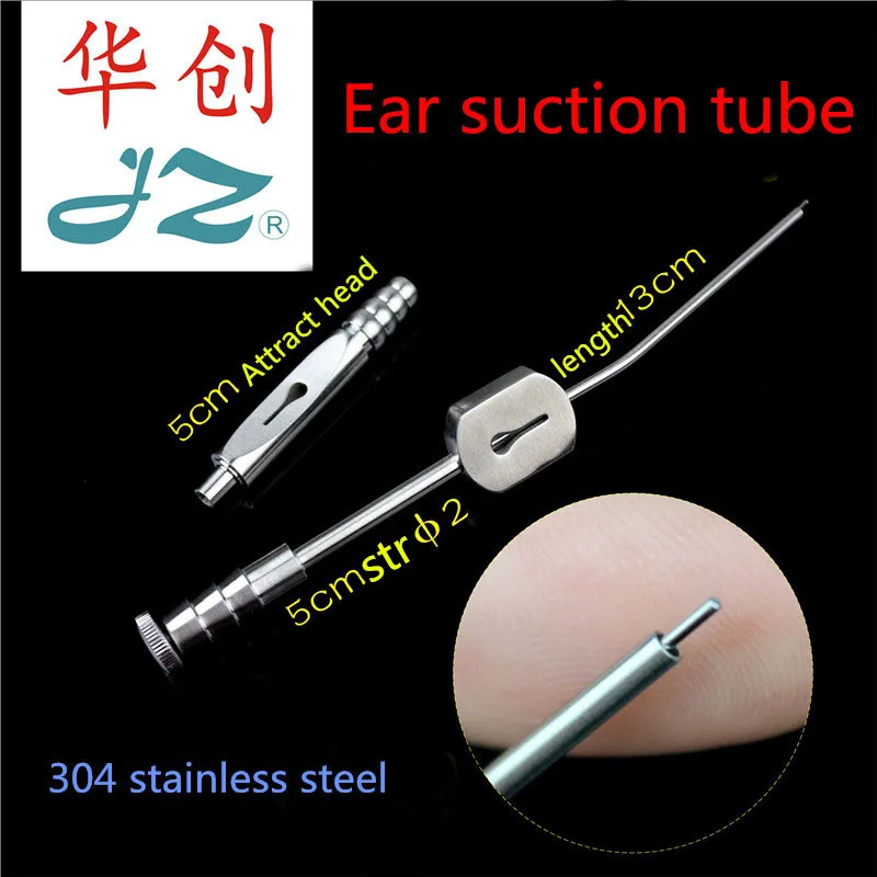 JZ Otolaryngology otology otorhinolaryngology surgical instruments medical ear suction tube pipe cochlear mastoid aspirator