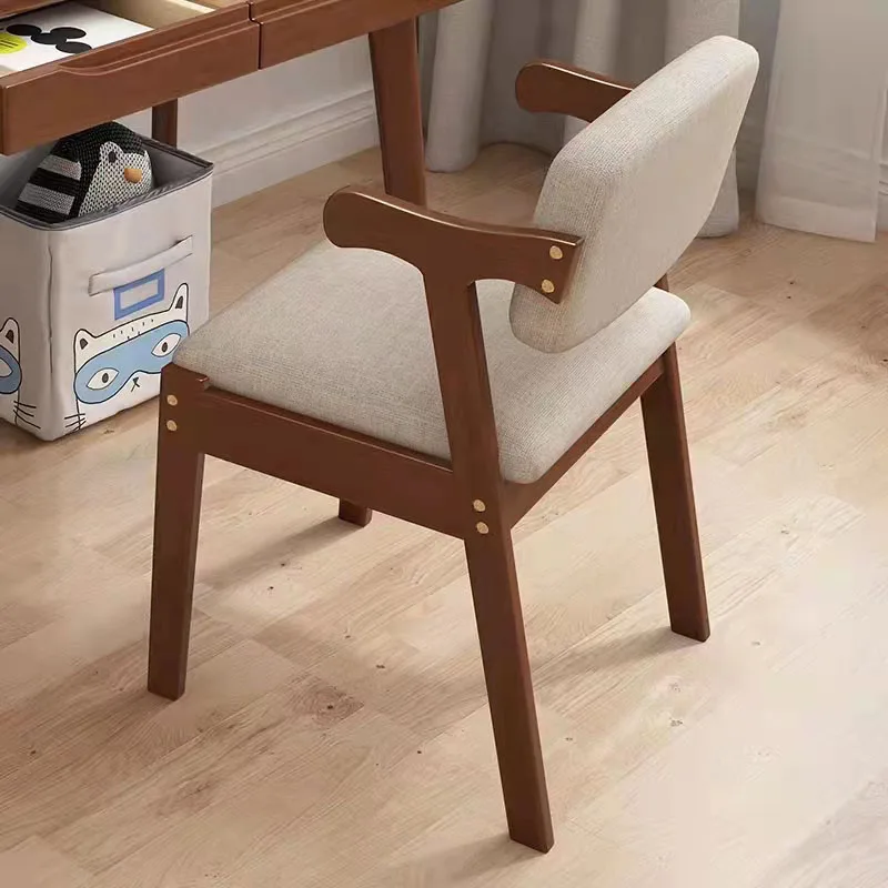 Стул обеденный из твердого дерева в скандинавском стиле, дата обучения, простое кресло для отдыха, компьютерный стул, современные кресла от AliExpress WW
