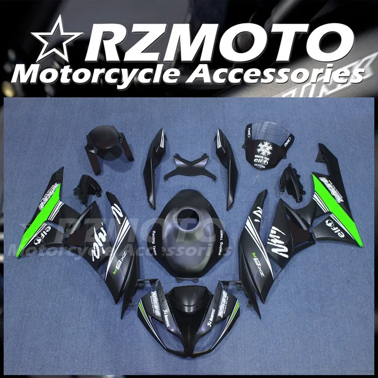 

Новый комплект обтекателей для мотоцикла ABS Подходит для Kawasaki Ninja ZX-6R ZX6R 636 599 2009 2010 2011 09 10 11 12 Кузов + Крышка Резервуара
