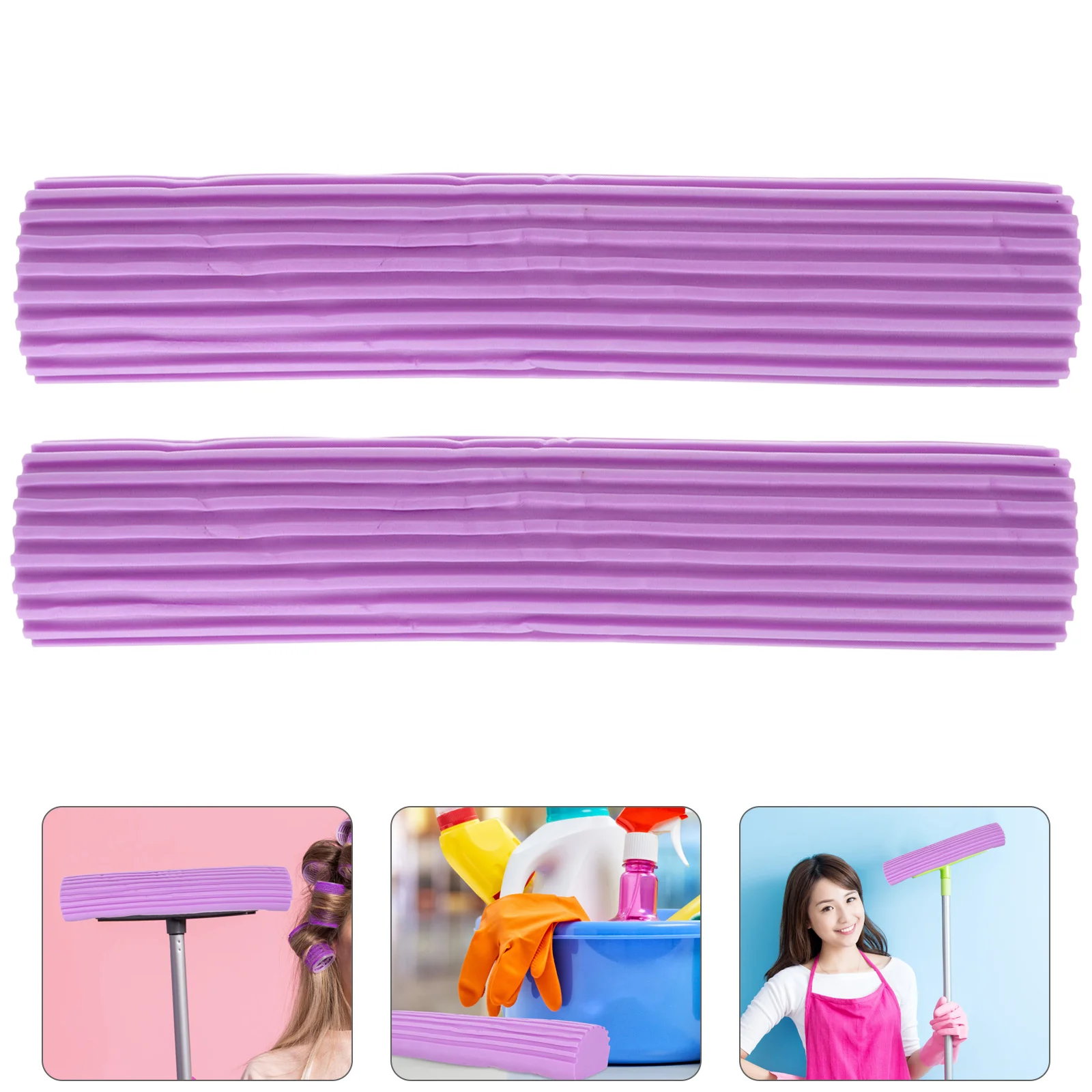 

2 Pcs Floor Mops Sponges Mop Parts Tile Mop Sponge Mop Replacement Mop Tile Floors Sponge Refills Roller Mop Head