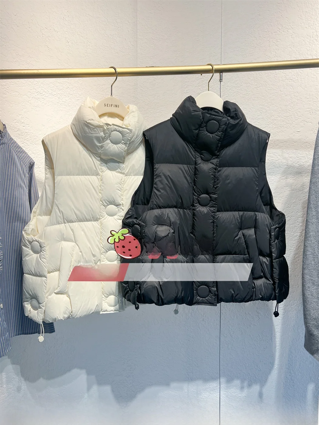 Seifini/Shifan Li Genuine Goods Агент по закупкам на внутреннем рынке 2024 зимний пуховый жилет 3fa
