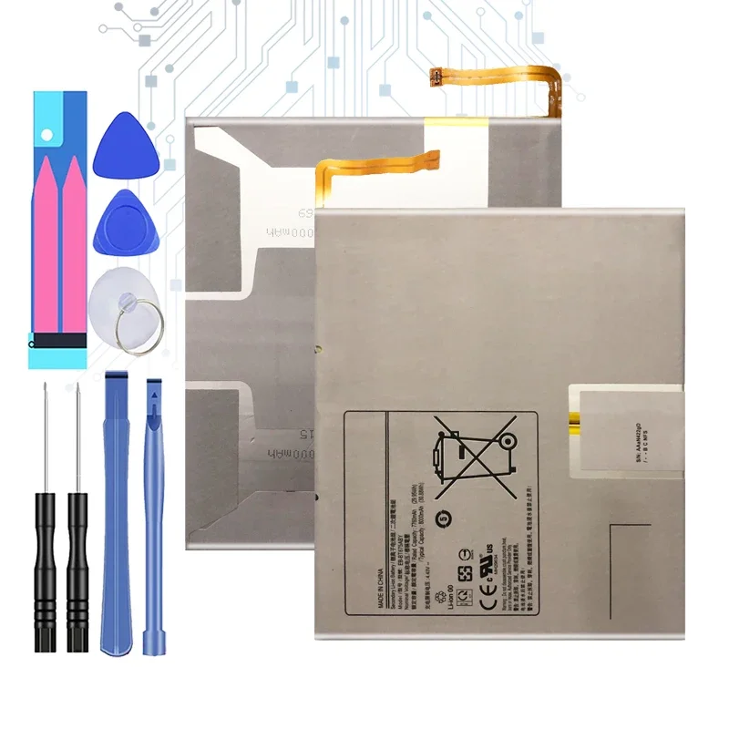 T870 EB-BT875ABY Сменный аккумулятор для Samsung Galaxy Tab S7 SM-T875 8000 мАч Портативные