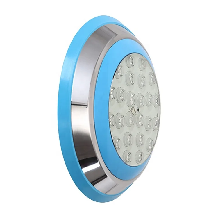 

Wall-mounted stainless steel IP68 12v multi-color LED light for underground swimming pool