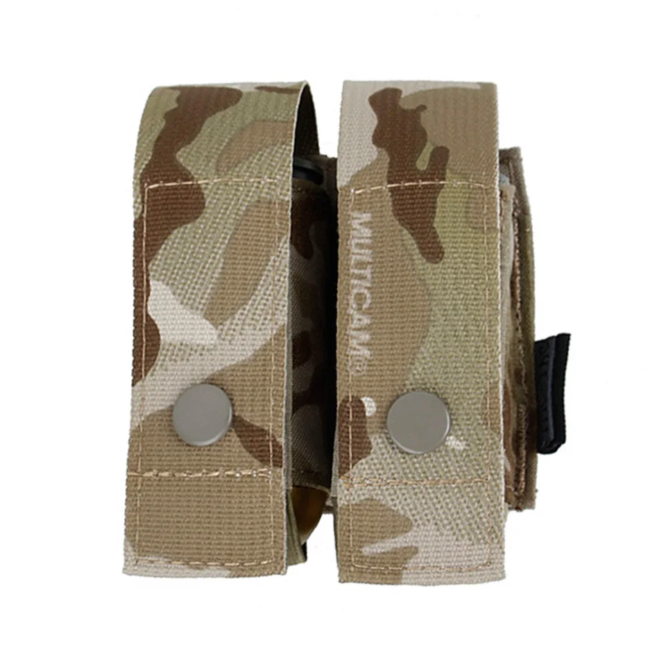 

TMC Airsoft 40mm Double Gren Pouch Vest MOLLE Bag MCBK Pouch Combat Gear TMC2735