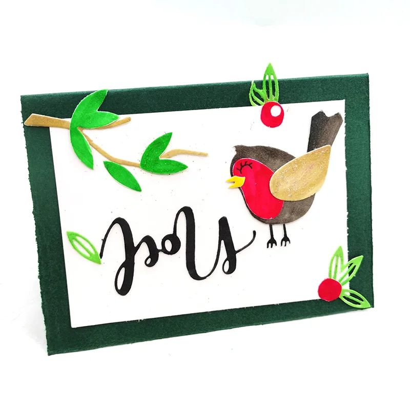 

New Christmas Animal Bird Metal Cutting Mold DIY Scrapbook Paper Card Decorative Process Embossed Die Cutting 2022
