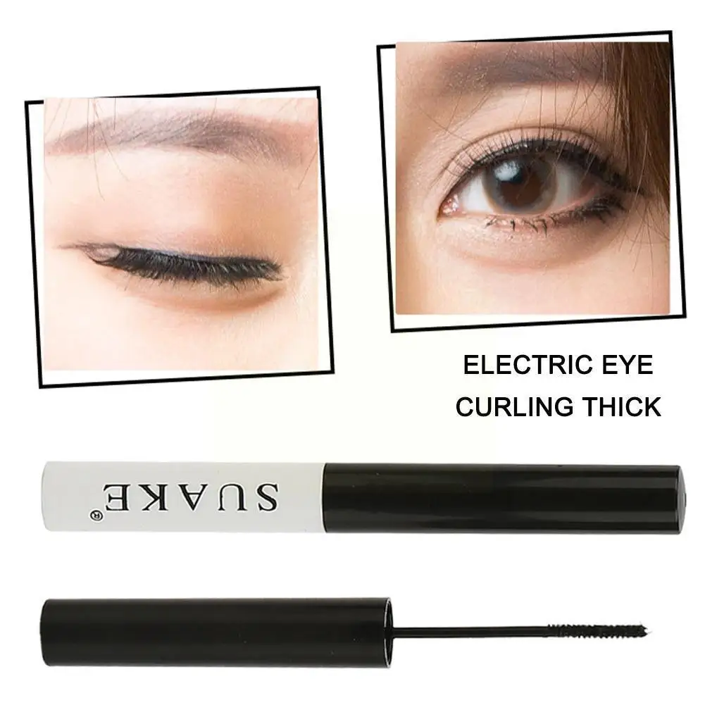 

Curling Mascara Ultra-fine Small Brush Head Mascara Beginners Suitable Anti-sweat Curling Mascara Slim Non-smudge Thick X1N8