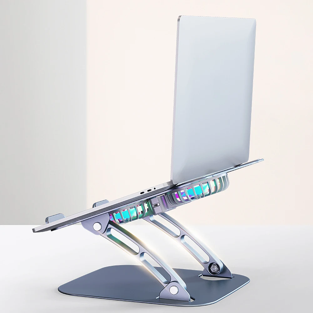 Notebook Fan Cooling Bracket Foldable Portable Computer Bracket Height Adjustable Desktop Organizer Computer Accessories Notebook Fan Cooling Bracket Foldable Portable Computer Bracket Height Adjustable Desktop Organizer Computer Accessories