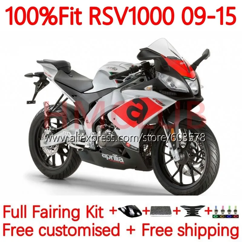 

Инъекция для Aprilia RS4 RSV 1000 R RSV1000 2010 2011 2012 2015 RSV1000R 09 10 11 12 13 14 15 обтекатель 2013 no. 47 черный глянец