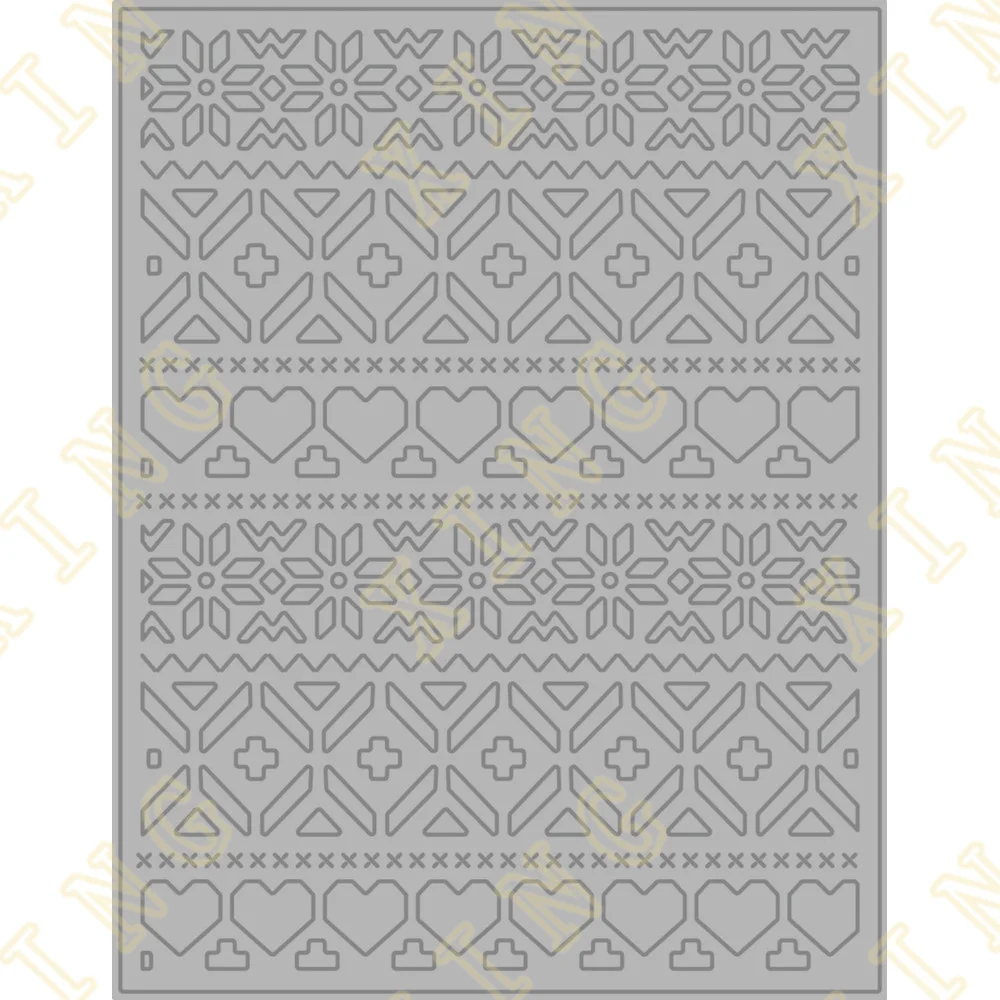 

Metal Cutting Dies Scrapbook Diary Decoration Stencil Embossing Template Diy Greeting Card Handmade 2022 New Sweater Card Backer