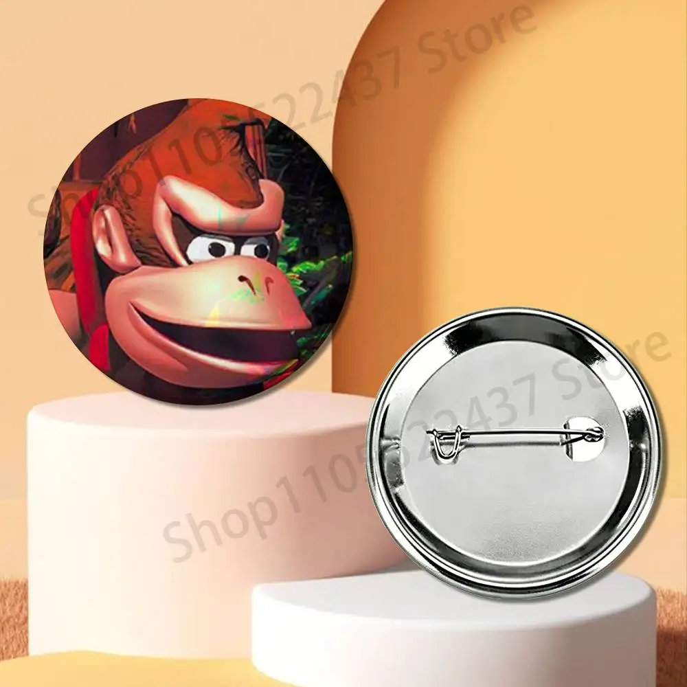 Значки и броши с персонажами мультфильмов и игр: D-Donkey K-Kong, аниме-персонажи, винтажные, на заказ, подарки для воротника (art.: 3920db0c3a135) - 3920db0c3a135