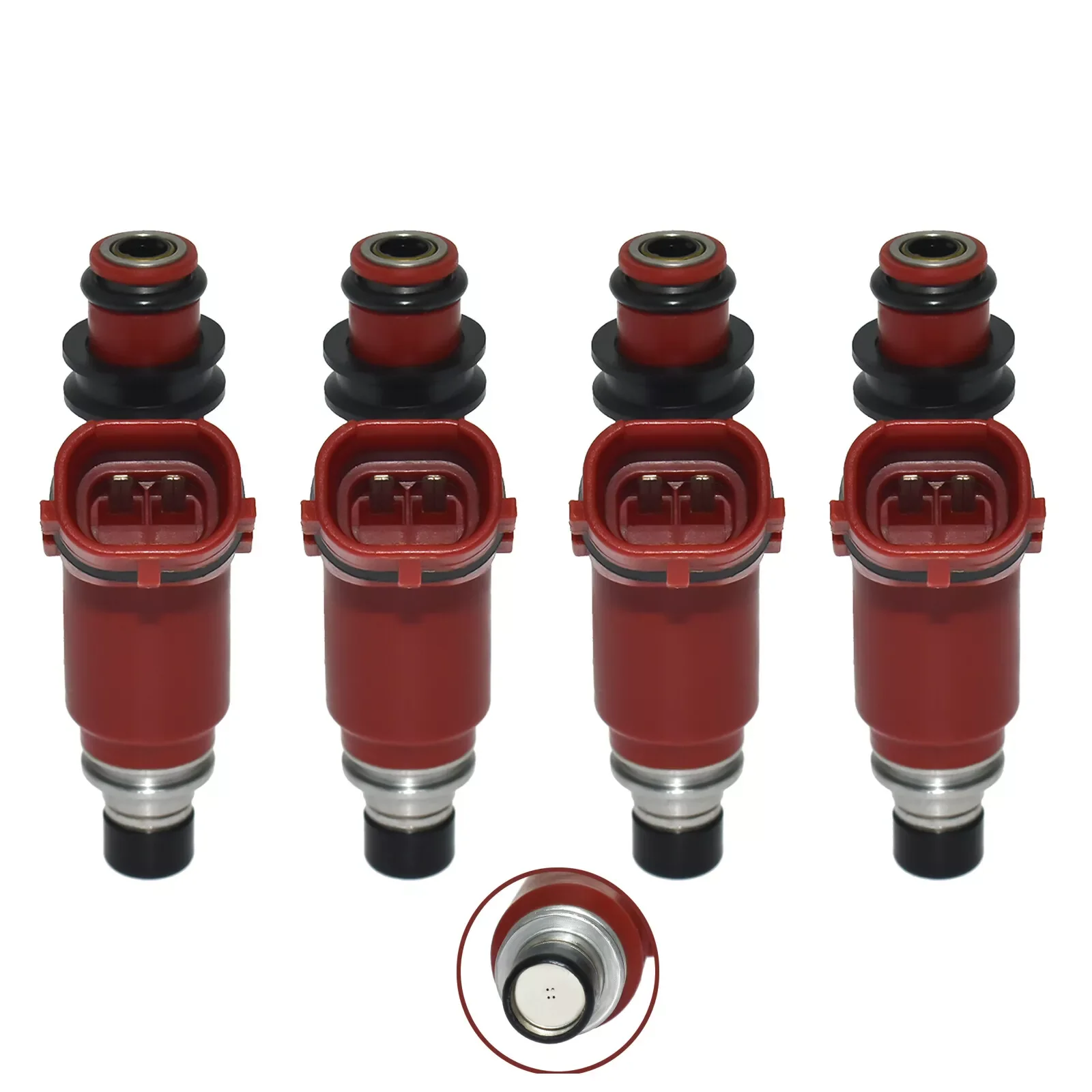 Фото Высококачественный топливный инжектор 4x для Chevrolet Metro Suzuki Swift 1.3L 98-01 15710-52G00 195500-3260 БЕСПЛАТНАЯ ДОСТАВКА! ! №2