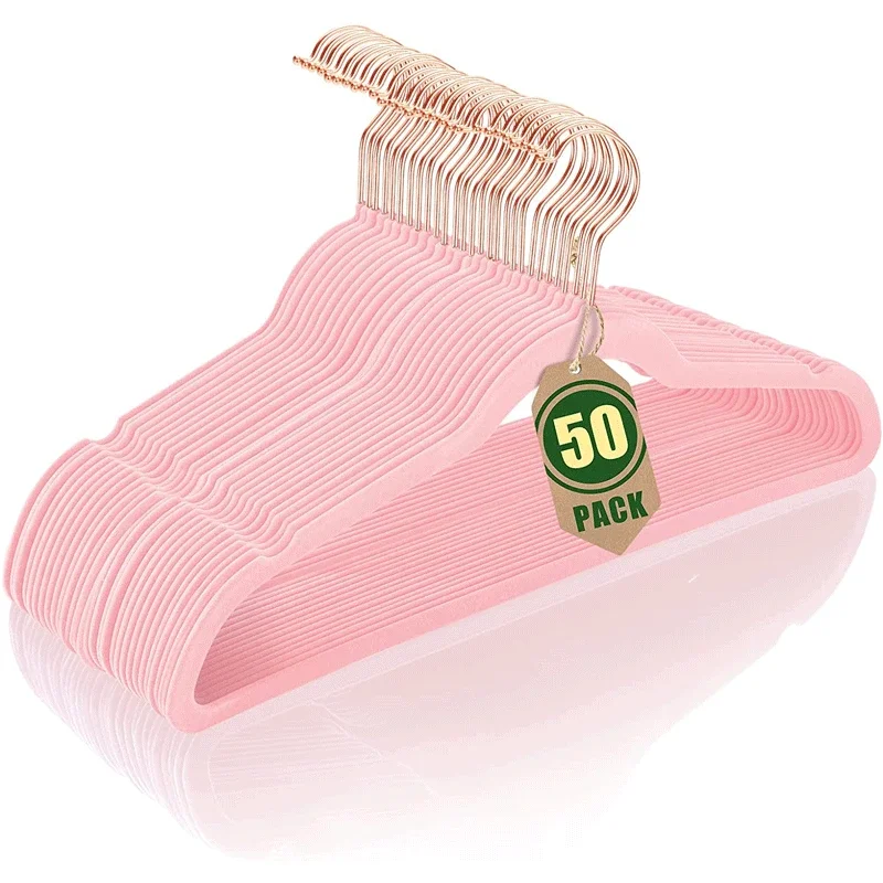 30 шт./партия пластиковые Нескользящие вешалки для одежды 45 см