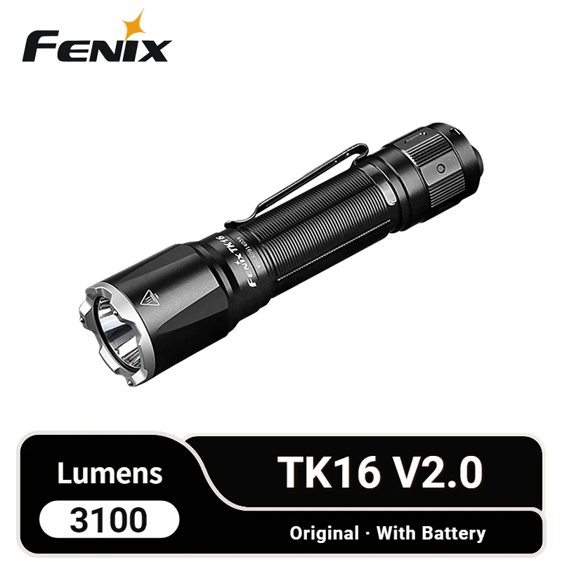 Водонепроницаемый фонарик TK16 V2.0, макс. 3100 лм