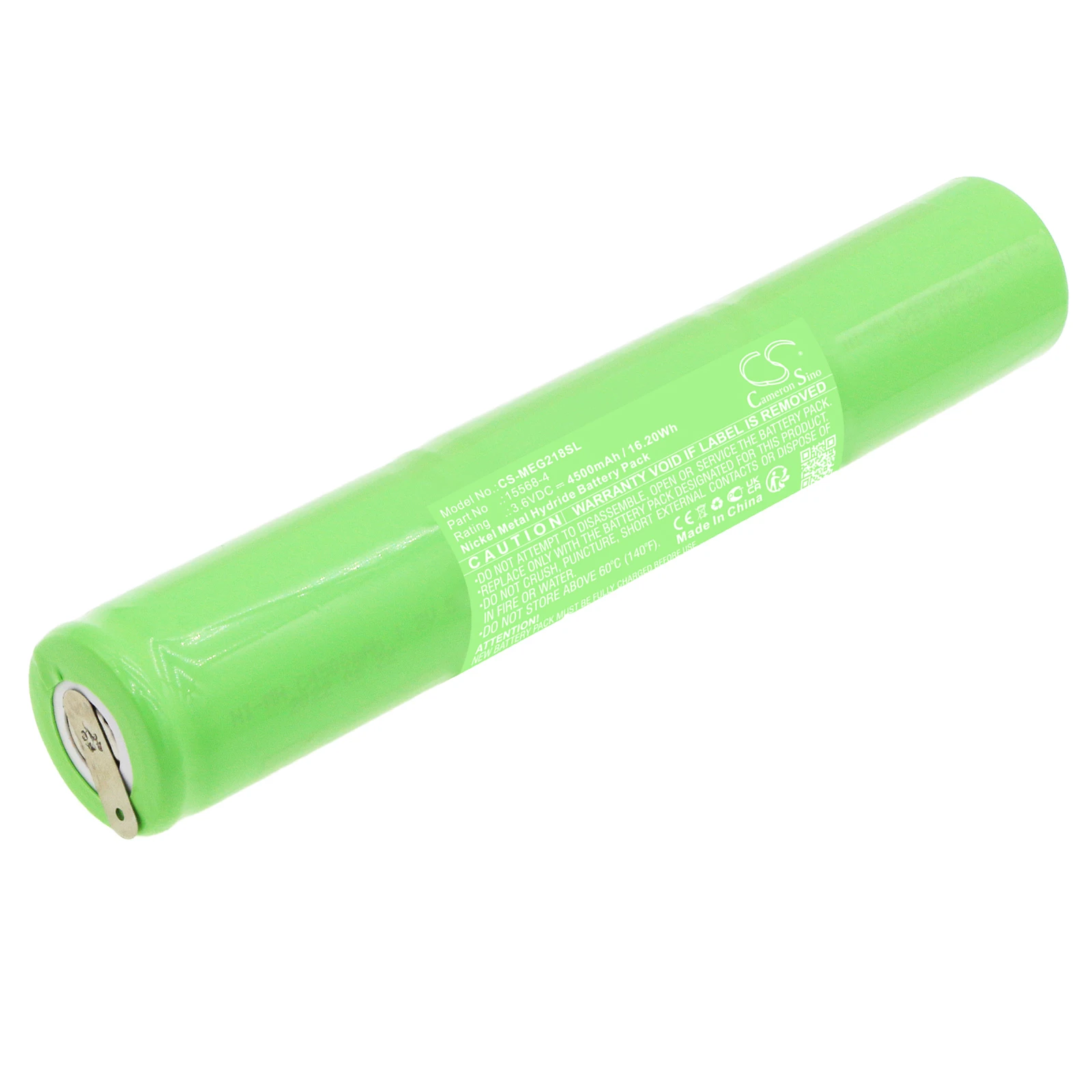 

Cameron Sino 4500mAh Battery For Megger 15568-4 218650