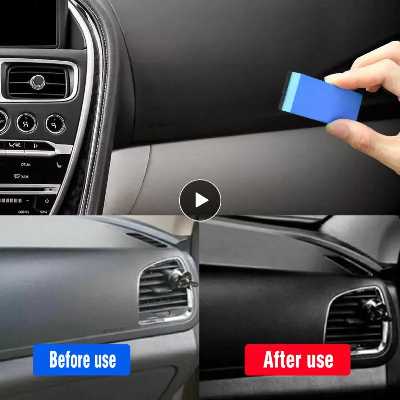 

10/20/30ml/bottle Car Plastics Trim Restorer Boxed Effective Auto Interior Refurbished Wax Non-greasy Liquid Long-lasting