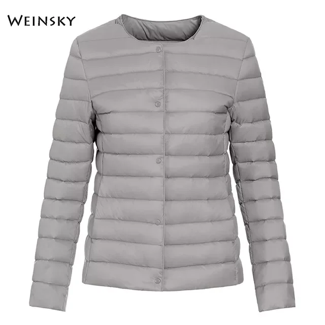 

2023New And Autumn Women Ultralight Thin Down Jacket White Duck Down Jackets Warm Winter Coat Parka Female Portable Outwear