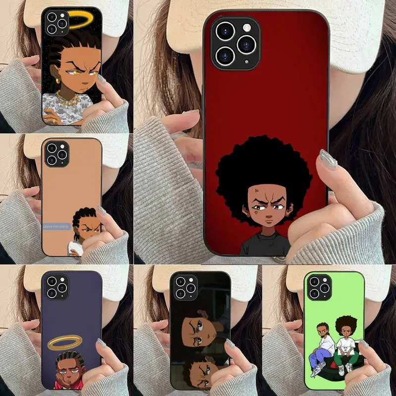 

The Boondocks Phone Case For Iphone 7 8 Plus X Xr Xs 11 12 13 Se2020 Mini Mobile Iphones 14 Pro Max Case