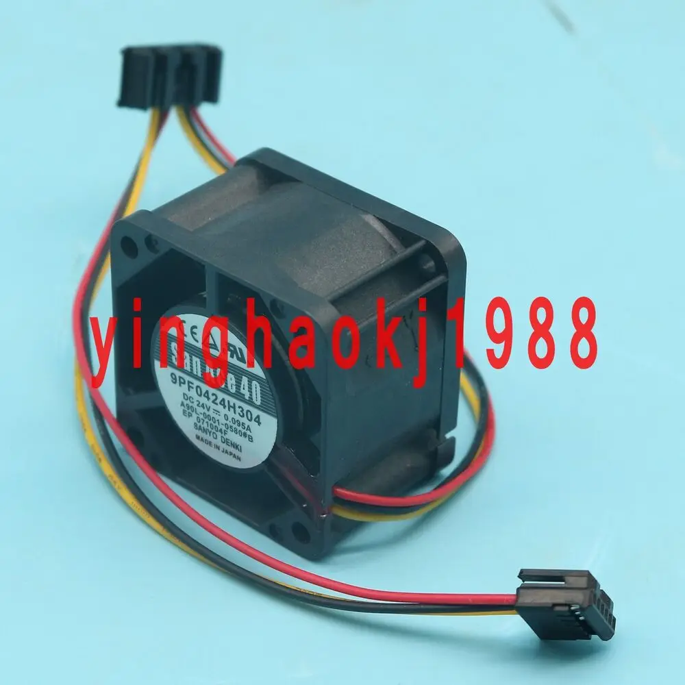 Охлаждающий вентилятор sanyo A90L-0001-0580 # B 9PF0424H304 24 В 0,095a 4 см, Новинка
