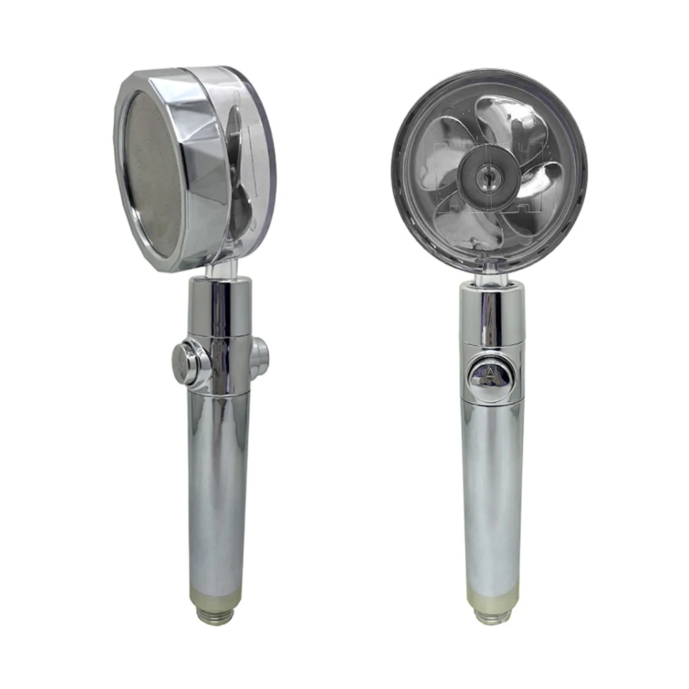 

High Pressure Shower Head 360 Rotated Handheld Showerhead with Turbocharged Bathroom Pressurized Massage Rainfall Shower Head